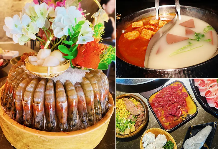 內湖火鍋推薦│柳記螺螄粉火鍋，訂位即送海鮮，當月壽星滿額霸氣贈送海鮮塔