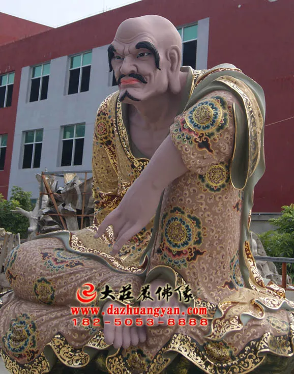 羅怙羅尊者‌右側現場實拍圖