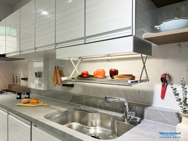 台南廚具行推薦下拉式瀝水籃