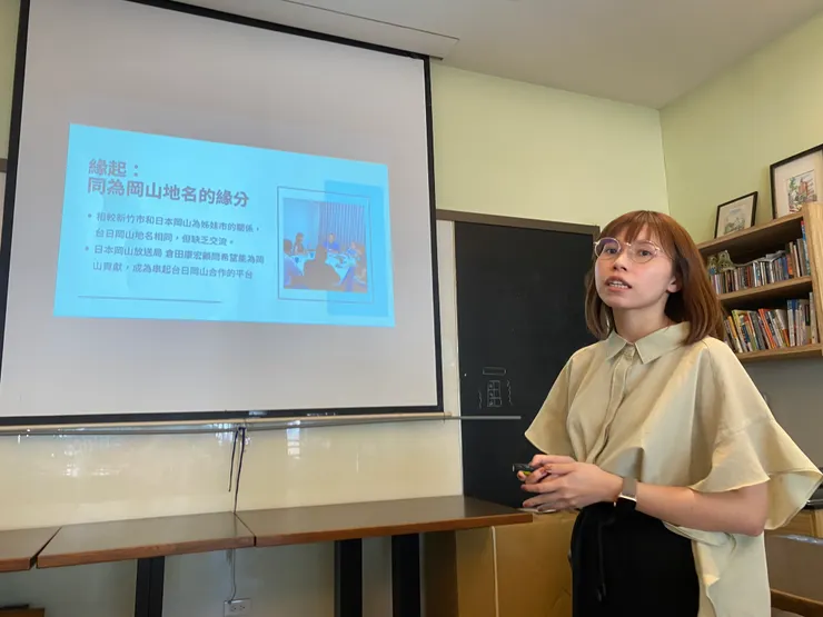 用心且厲害的佳旻，開場就為大家帶來談話的動機與喜悅👍