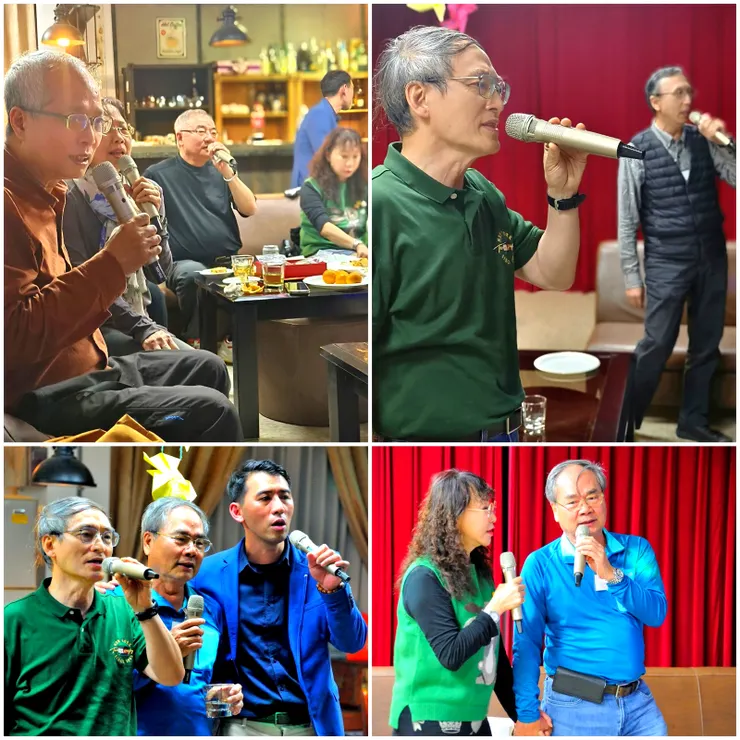 【馬鞍山Ｋ歌廠長親侍爾後成絕響！左上角鴨子醒過來唱歌了。】