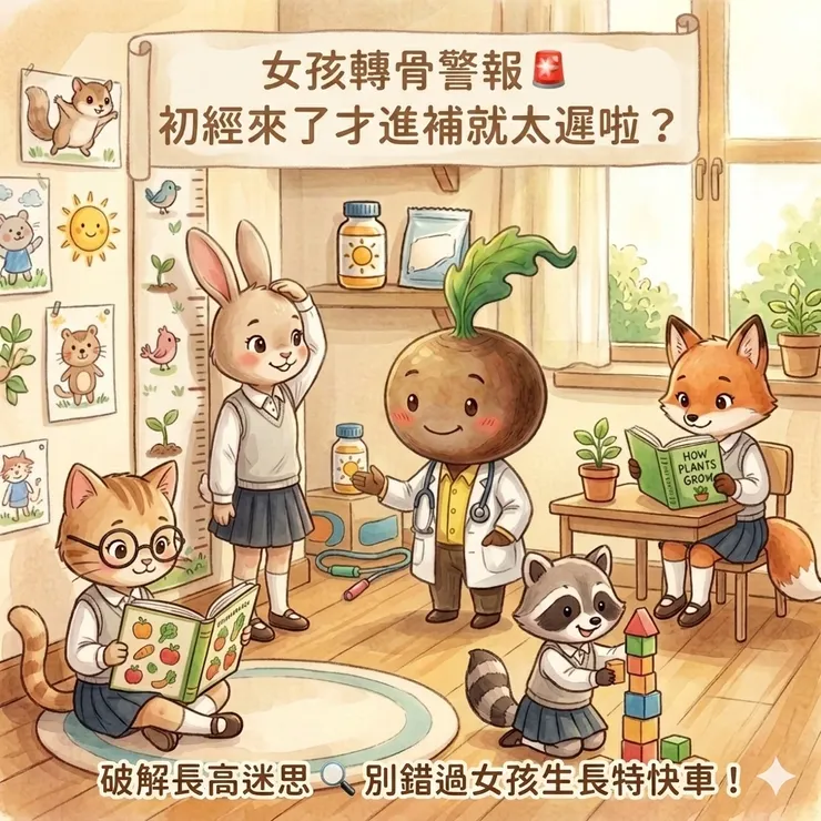 女生轉骨分期