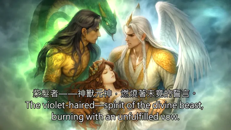 帝君自戀生成圖+愛妃補妝=創造"三咖督神"創世篇