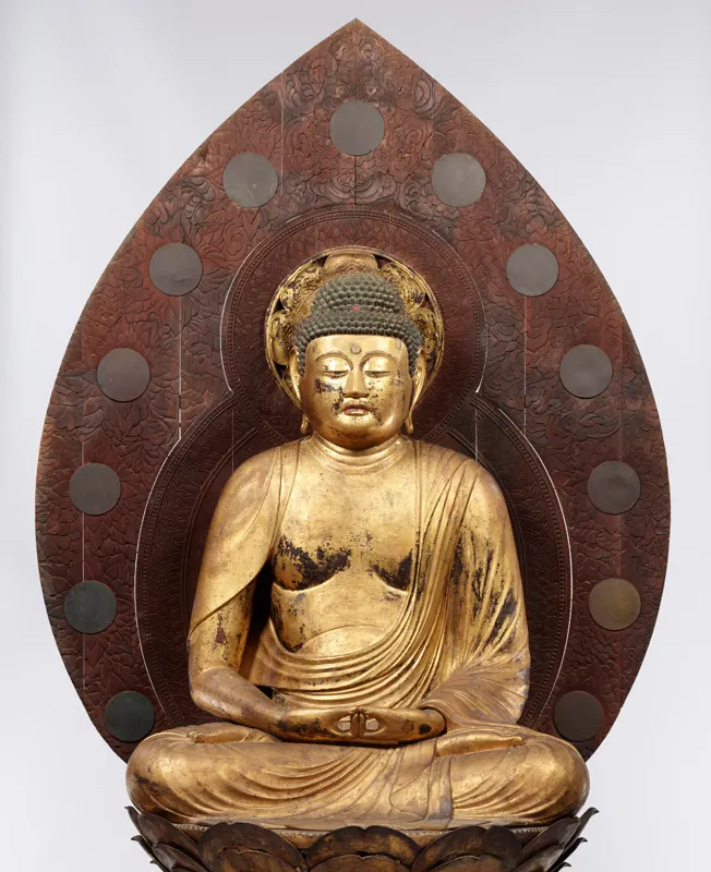  專心念佛 求生淨土 - 阿弥陀如来坐像 (浄瑠璃寺, 京都)