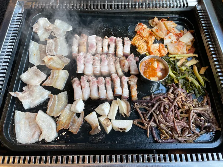 濟州黑豬肉套餐