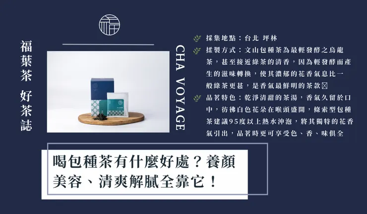 ChaVoyage福葉茶-文山包種
