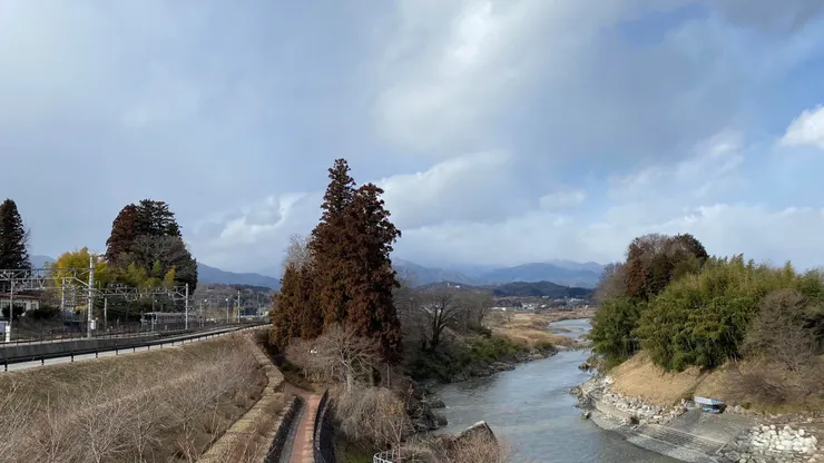 天龍川與天龍峽車站