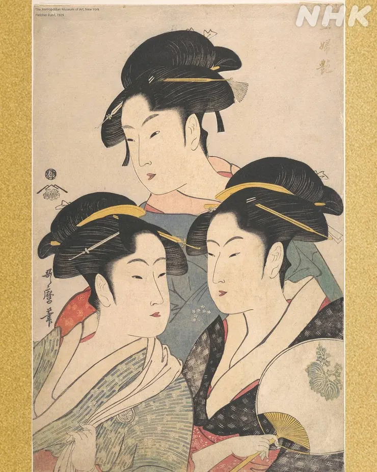 大受好評的街頭美女錦繪