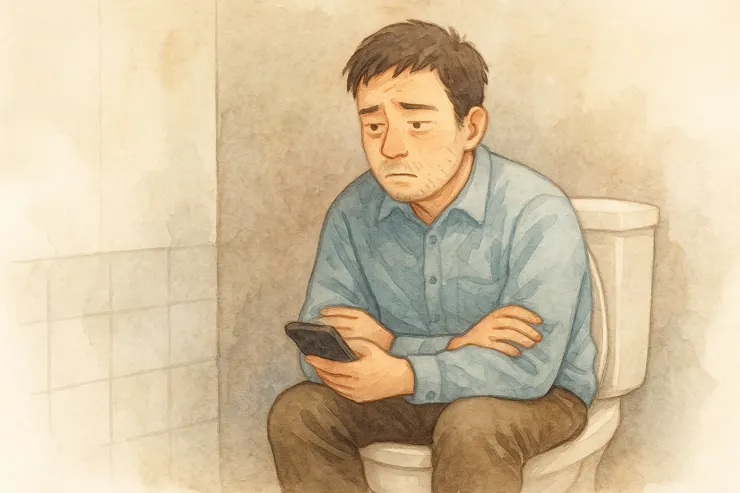 家裡的廁所是最舒適的？