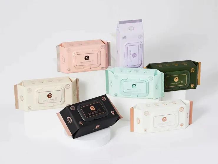 圖說：與眾不同的濕紙巾，守護寶貝嬌嫩的肌膚。（圖/ ENBLANC安柏兒）