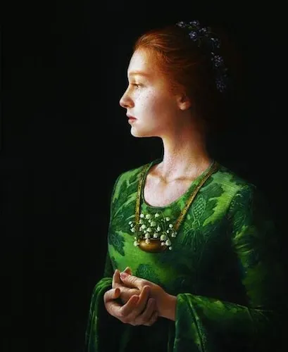 Akiane Kramarik 畫作 "Lilies of The Valley" 