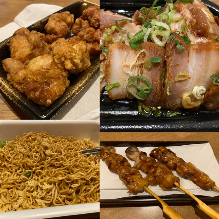 超市美食（作者拍攝）