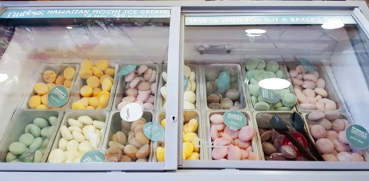 麻糬冰淇淋（Mochi Ice Cream）小巧可愛口味多。