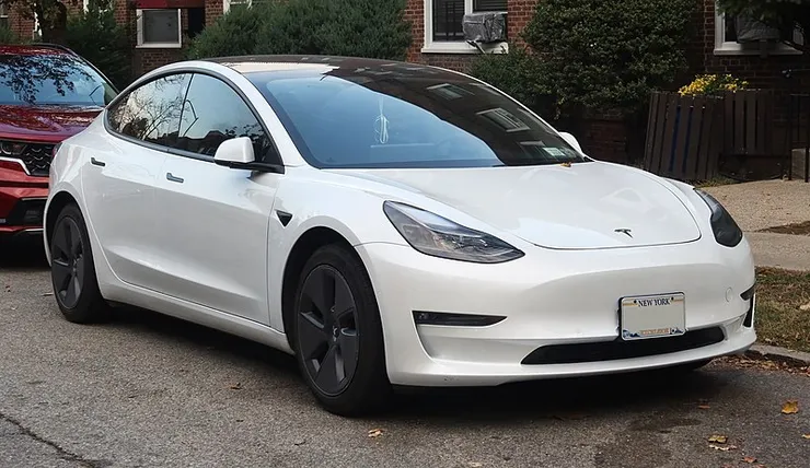 Tesla Model 3 From Wikimedia Commons