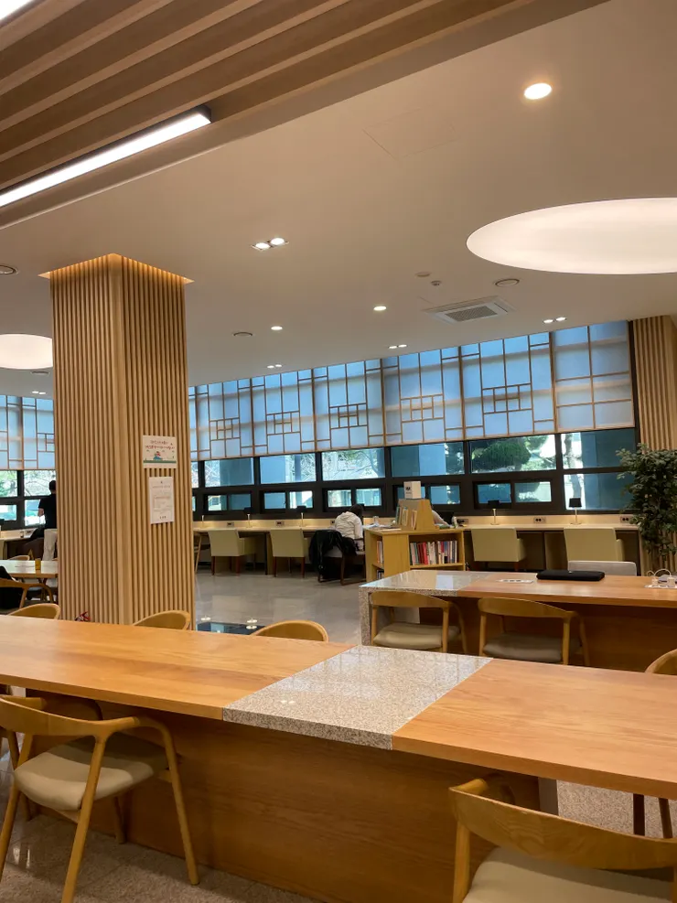 學校的圖書館還不錯