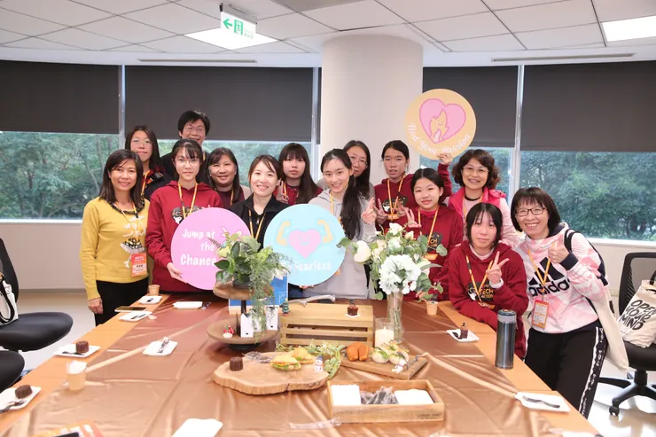 用TECH啟動女孩們對未來的想樣 (照片提供:聯發科技教育基金會)