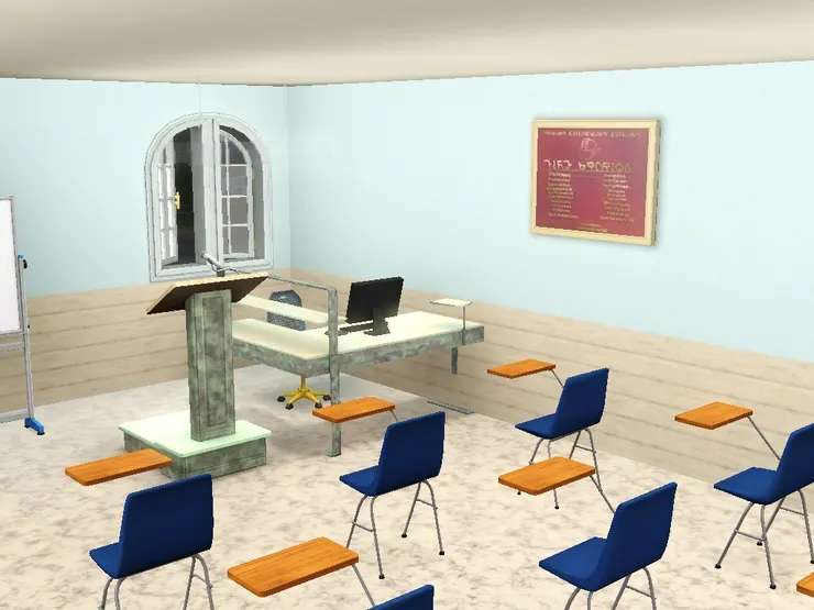 這裏掛了一張證書，讓學生看到有動力。