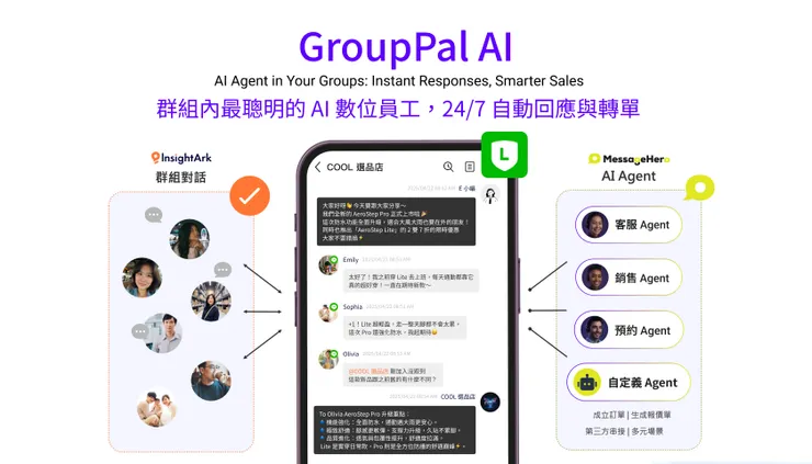 GroupPal AI 介面圖