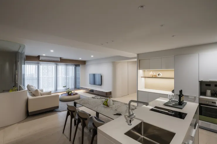 (作品呈現：定潮 - 三代共享的日式生活風格，開箱「家自慢」的空間設計｜高雄藝瓦室內設計)