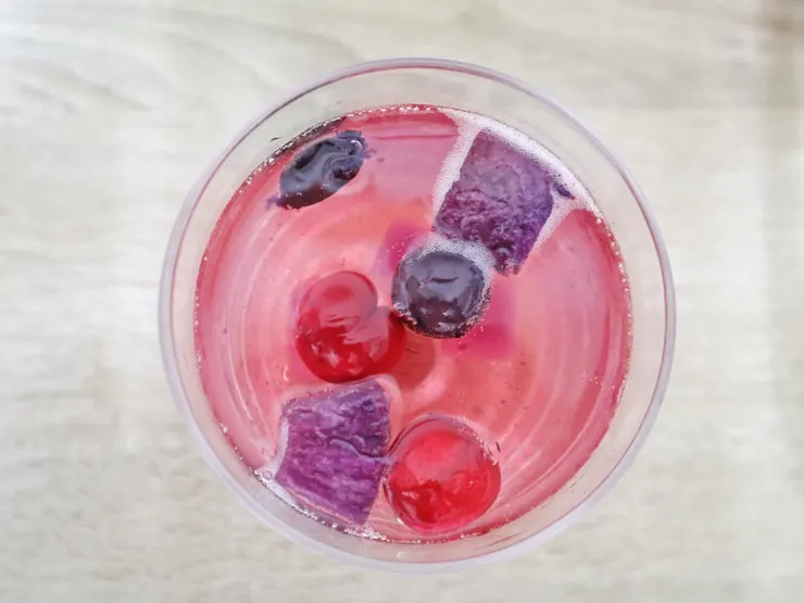 韓國綜合水果椰果 Highball 。