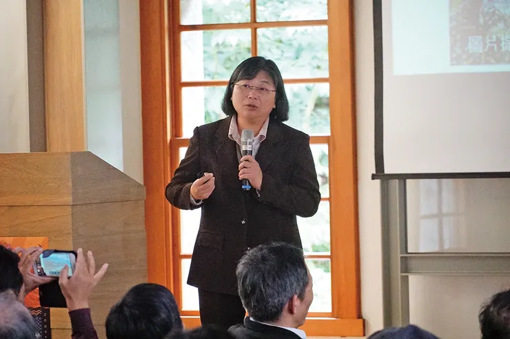 ▲屏東科技大學森林系教授陳美惠。