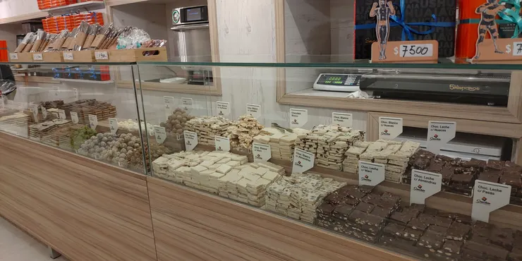 滿滿的巧克力..就算這裡沒產巧克力！