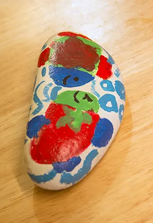 這顆石頭目前是我的紙鎮