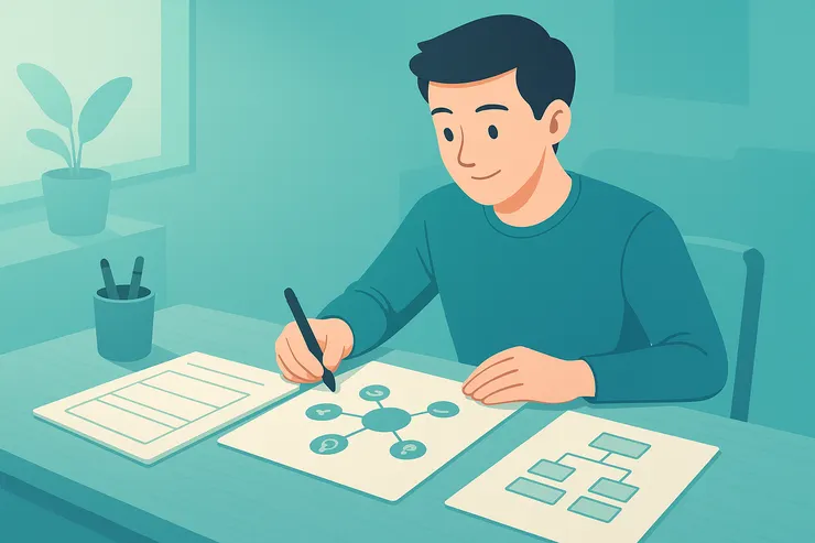 把康奈爾筆記、心智圖與結構筆記結合起來，讓筆記不只是抄寫，而是幫助你整理與輸出知識的工具。