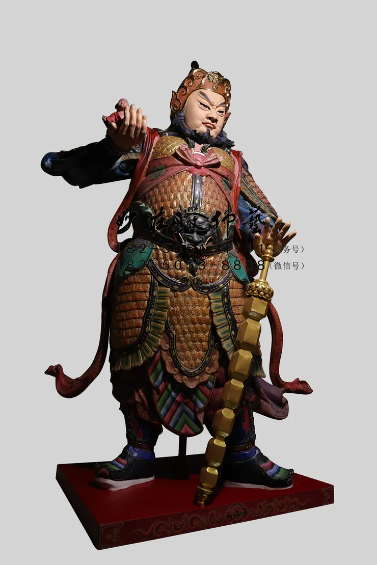 高元帥神像左側照