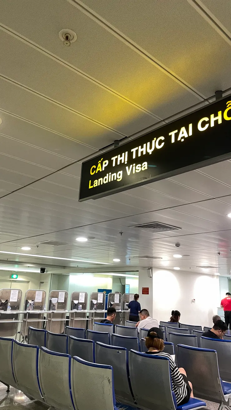 越南落地簽櫃檯