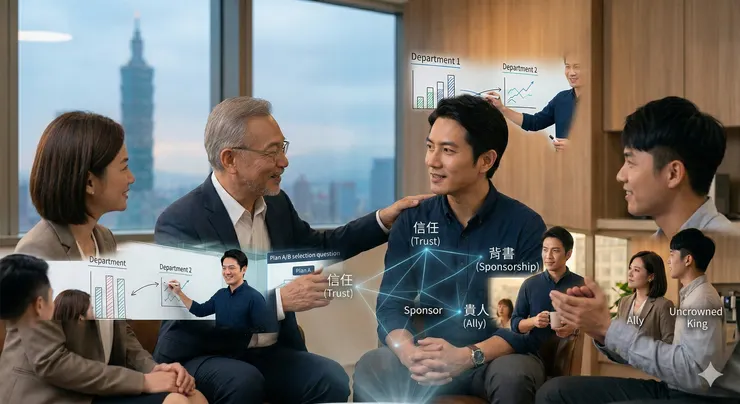 職場政治的終極發揮,尋找關鍵盟友