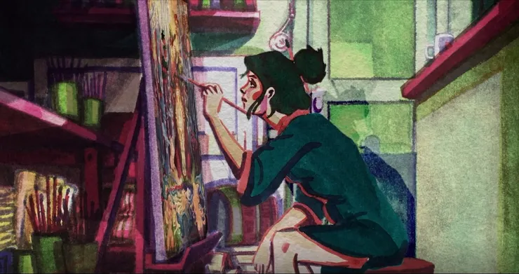 《內在的世界》電影劇照/TIAF 臺中國際動畫影展 提供