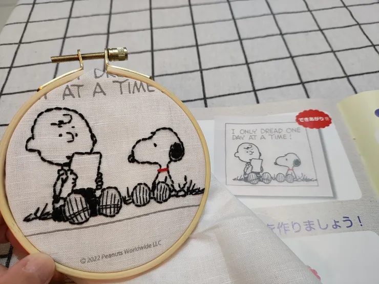 迷你畫-史努比與查理布朗