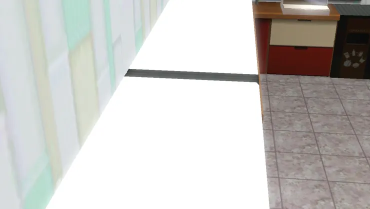 潔自如鏡的冷凍櫃頂！我有吩咐員工好好打掃哦。