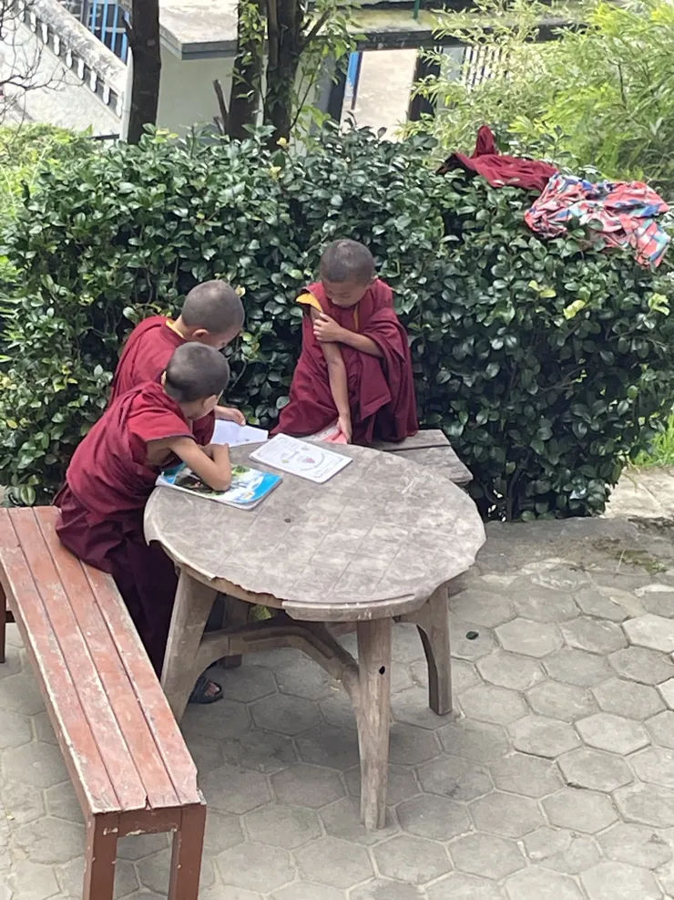 創古佛學院讀書風氣良好，學僧們珍惜每一次學習的機會