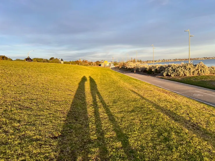 在聖科達(St Kilda)一起欣賞日落