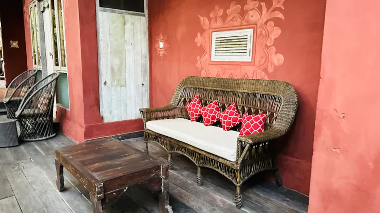 房間外的休憩區