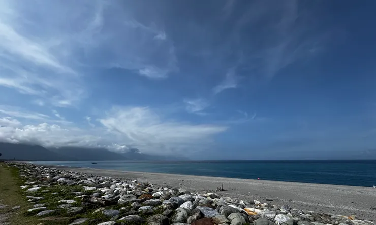 拍攝於2025年7月13日，花蓮 七星潭