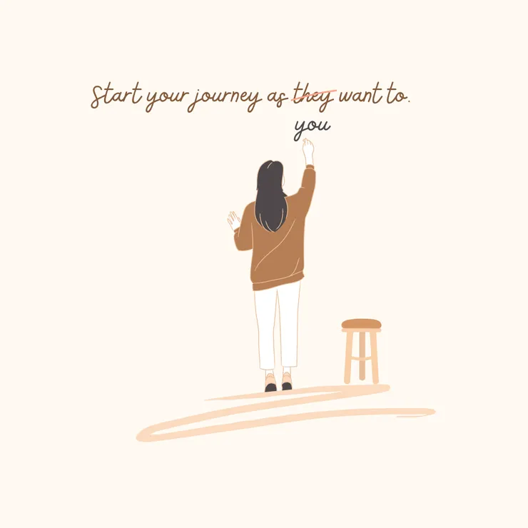 自己是什麼？按照自由意志走就不會後悔嗎？