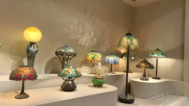 很喜歡這一區的燈飾作品