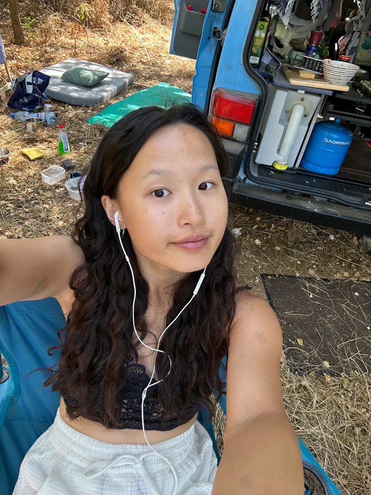 沒什麼拍照誒，但有自拍