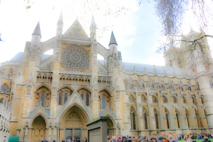 倫敦西敏寺一景