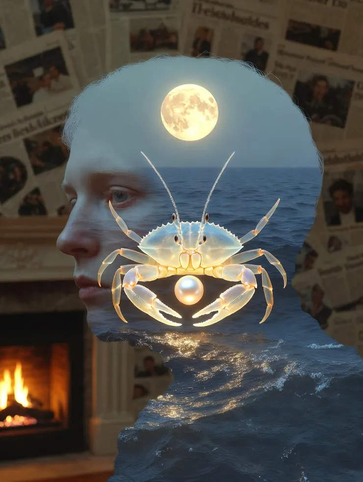 尤其對於巨蟹座男性來說,因為世俗社會並不期待男性有柔軟特質,他們通常會表現地更冷酷陽剛以防衛自己。