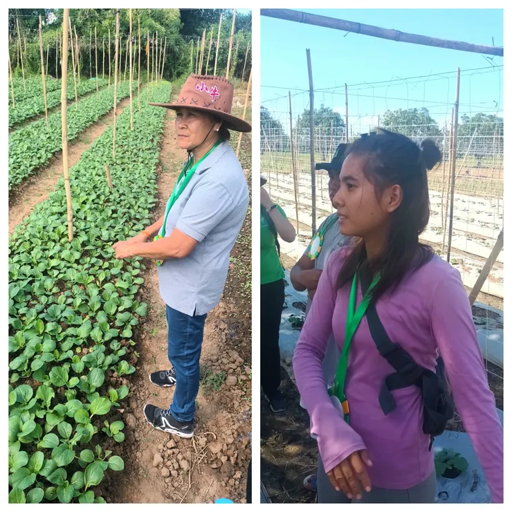 Marlene G. Bernardino主席與她女兒Jessica G. Bernardino