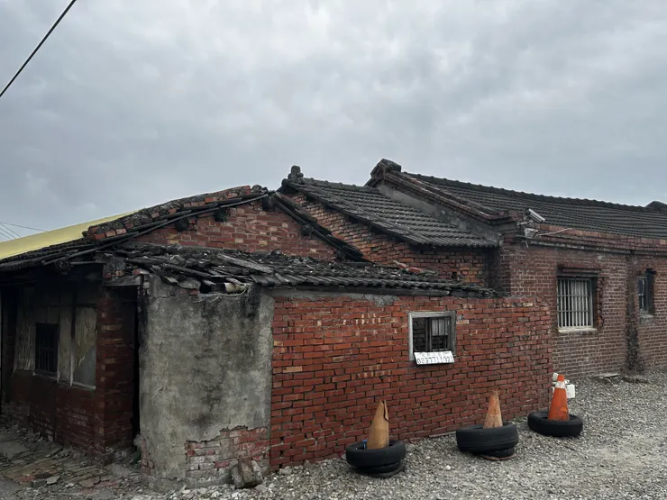 二林老舊的磚造房