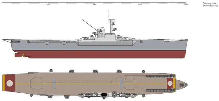 亞德號輕航母設計圖