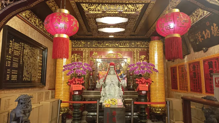 翡翠媽祖，大陸捐證