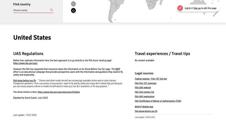 美國無人機規範