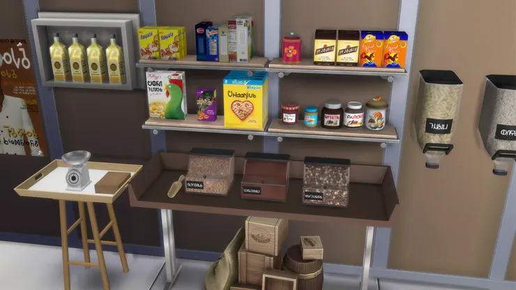 麥皮和穀物片的選擇很豐富，不然買我最喜歡的巧克力榛子醬塗上烤吐司，一樣好吃！