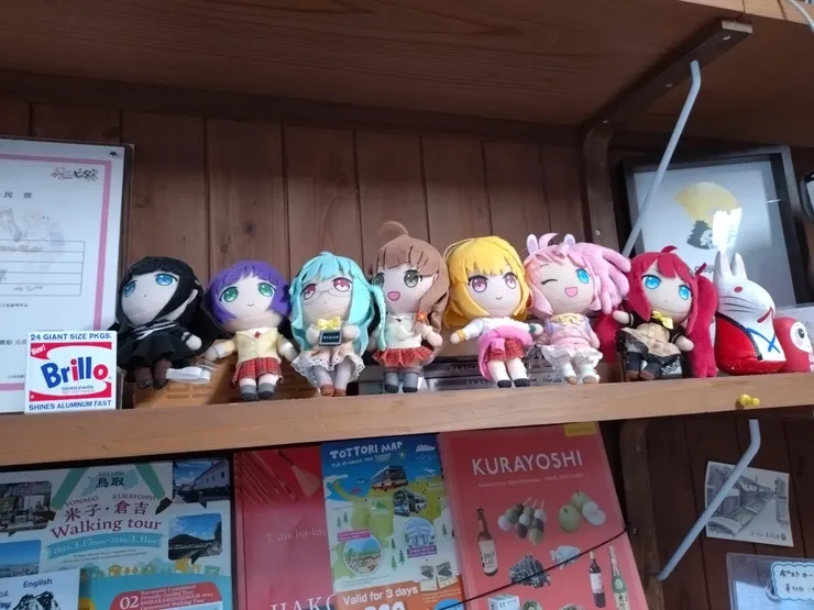 觀光情報中心的娃娃